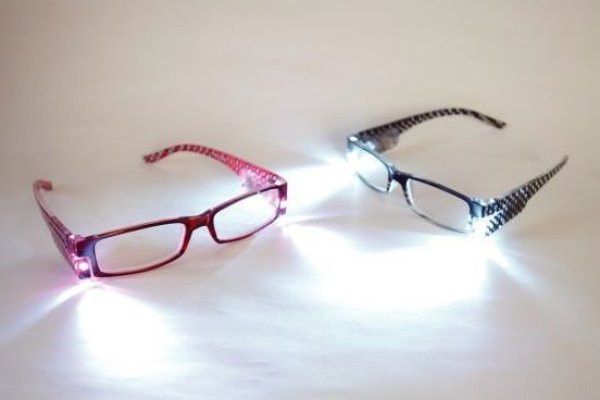 画像2: LEDライト付きシニアグラス (2)